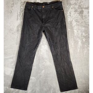 Wrangler Jeans Men's 39X34‎ (Tag 40X34) Black Cowboy Cut Original 1013MWZWK